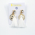 Retro fashion Bohemian style coin tassels noble earrings