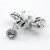 European style fashion decorations factory wholesale alloy pearl flower shape pendant earrings