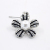 European style fashion decorations factory wholesale alloy pearl flower shape pendant earrings