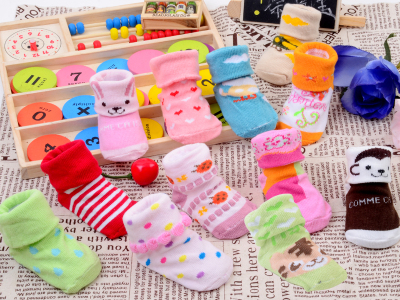 Baby's stereoscopic socks Baby cotton floor non-slip socks Toddler socks