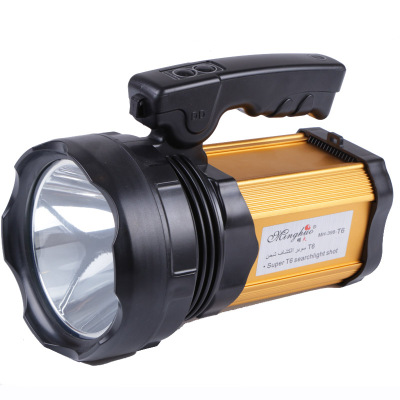 T6 searchlight high-power Long range flashlight strong light portable light 