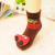 New style terry loop socks Baby socks Cartoon socks with doll and bell