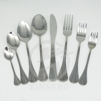 Western tableware Stainless steel knife and fork Soup tea spoon coffee spoon No.039