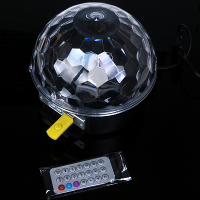 6 pcs RGB lamp beads mini electrical LED crystal magic ball