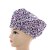 leopard print waterproof cloth shower cap Women's bath cap Environmental protection cap 