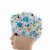 Nylon lace edge shower cap Women's waterproof bath cap