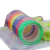 Rainbow color adhesive tape with holder transparent stationery tape 