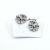 Elegant rhinestoe crystal cross earrings women's allergy free ear decorations