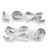 Stainless steel LOVE 520 shaped cookie mold 