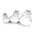 Stainless steel cookie mold snowman 3pcs/ suit
