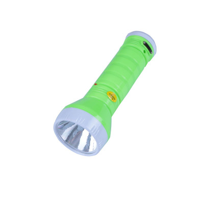 Household solar rechargeable flashlight plastic rechargeable flashlight