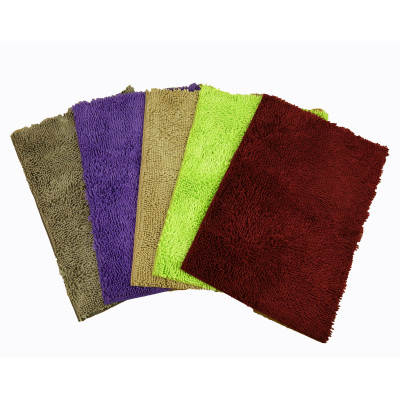 Microfiber chenille long-haired carpet bedroom door sitting carpet polypropylene fiber kitchen mat