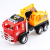 Inertia driving 6-wheel excavator toy