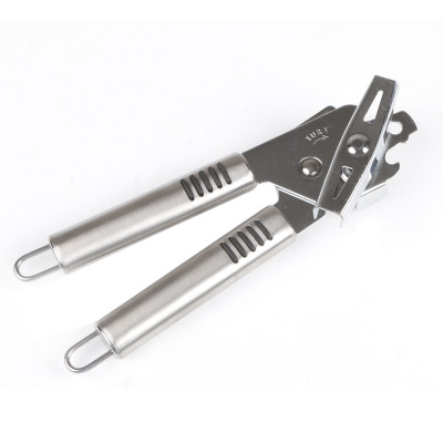 Stainless steel handle bottle can opener
