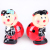 Ceramic cartoon ladybird piggy bank saving box