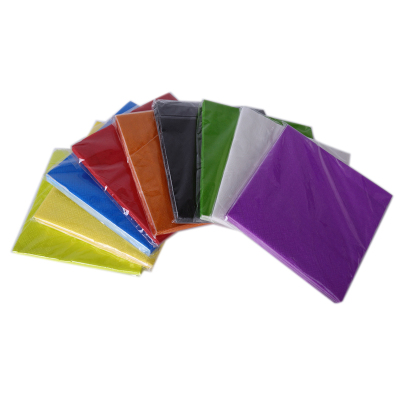 Single color printing paper napkin pocket tissue Western food use art tissue