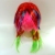 Color long straight hair party wig hair