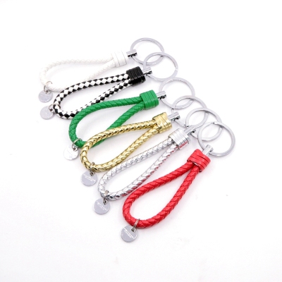 Multicolor string key chain JY1091