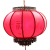 Outdoor lantern Chinese jubilant artificial sheepskin rotated lantern
