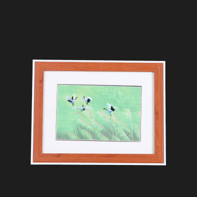 Have fun theme embroidery farmer painting