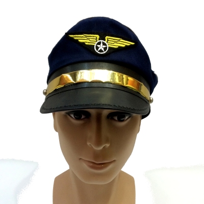 blue air force captain hat