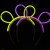  glow bunny ears glow headband glow headwear