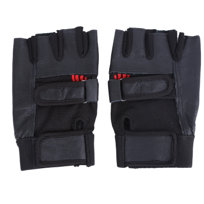Leather  outdoor sports half-finger gloves