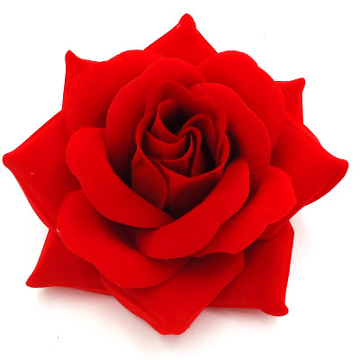 Red Rose Headflower hair clipSome Using Way  for  Bride Wedding Hairpin Brooch and more