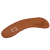 Brown cowhide casual correction insole
