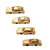 Colored plastic car fine car model 1 inch twisted egg small toys