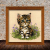 2016 New Products cat Diy Fun Handcrafted Diamond Painting Oil Painting