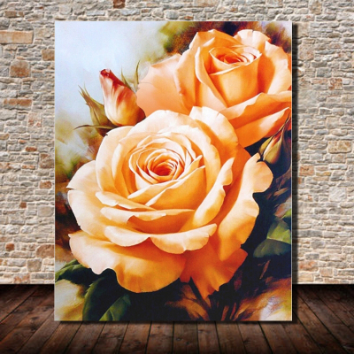 China factory sale mosaic rose picture diy full diamond painting