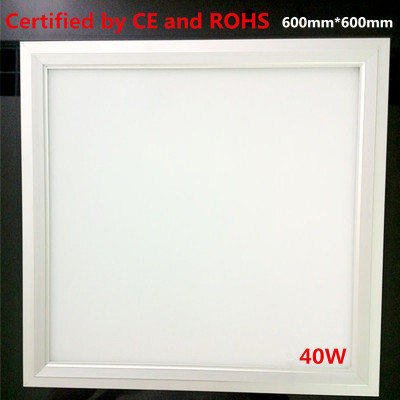 LED  integrated ceiling panel light 600*600mm-40W（For  Europe and America  ）Certified by CE and ROHS
