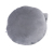 Grey cat shape throw pillow