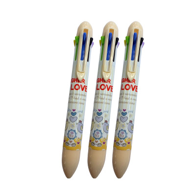 Pen HF99-7A Rainbow multicolor ballpoint pen ballpoint pen
