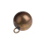 Colorful copper round bells DIY accessories