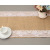 Wedding items table flag Lace table linen flag Bud silk linen