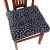 Cotton and linen rural style 4-buckle cushion dining chair and sofa cushion