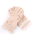 Women's fur and leather full-finger gloves