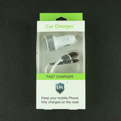 Portable car iPhone power chargers
