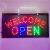 LED SIGN BOARD WELCOME OPEN