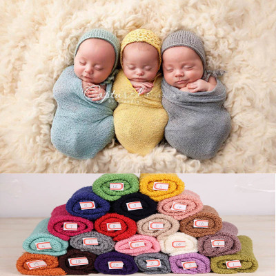 Europe and the United States children 's photographic props take pictures towels stretch cotton yarn