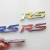 S car stereo net car logo RS metal labeling 3D stereo personality label modified paste