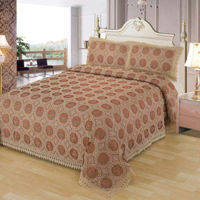 Wholesale New Design Embroidery indian cotton bedspread