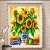 Diamond cross-stitch embroidery decoration painting precision printed cloth suite