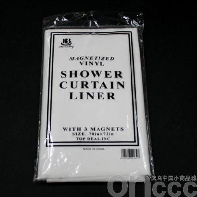 PUREJOY White Shower Curtain