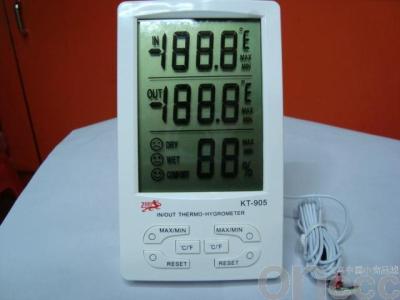 Electronic thermometers.