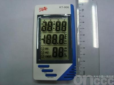Electronic temperature and humidity meter.