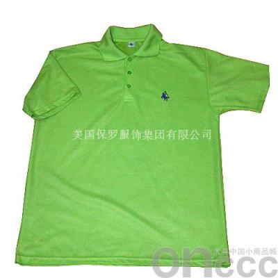Green personalized neckline new summer British style men's short-sleeved round neck pure color slim European and American T-shirt trend