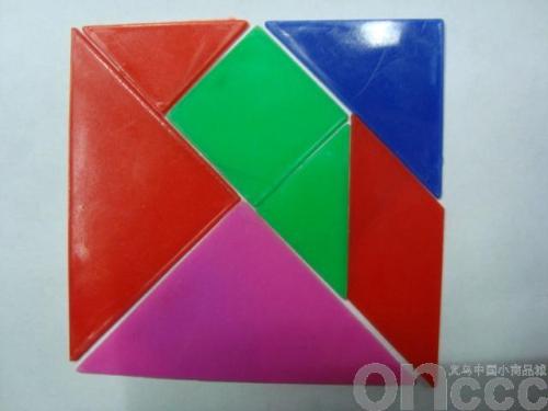 Plastic Jigsaw Puzzle Plastic Development Intelligence Student Kindergarten Handmade Yiwu Department Store